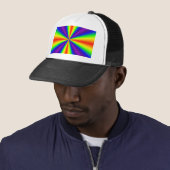 Regenboogkruis Trucker Pet (In situ)