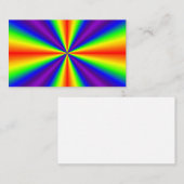Regenboogkruis Visitekaartje (Voorkant / Achterkant)