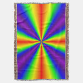 Regenboogkruis Worpdeken Deken (Voorkant Verticaal)