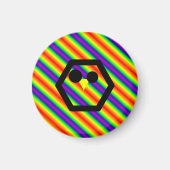 Regenboogkuiken Magneet (Voorkant)