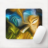 Regenboogkunst 2 Mousepad Muismat (Met muis)