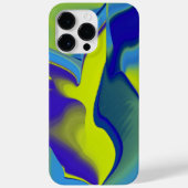 Regenboogkunst 3D Abstract in geel paars groen Case-Mate iPhone Case (Achterkant)