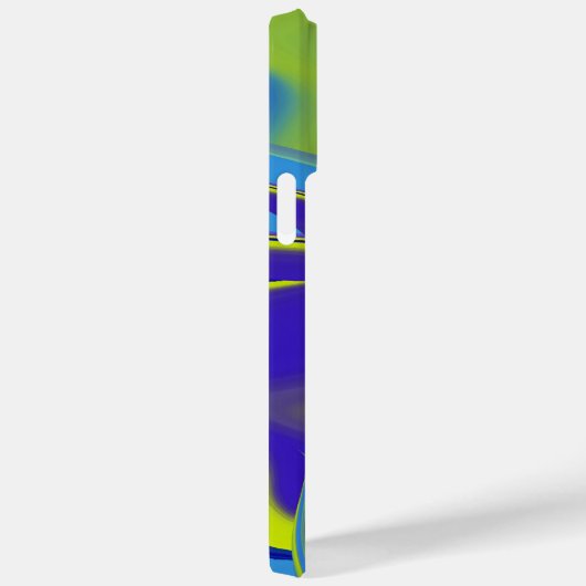Regenboogkunst 3D Abstract in geel paars groen Case-Mate iPhone Case (Achterkant / Rechts)