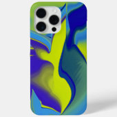Regenboogkunst 3D Abstract in geel paars groen Case-Mate iPhone Case (Achterkant)