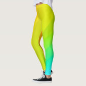Regenboogkunst Abstracte Leggings (Links)