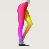 Regenboogkunst Abstracte Leggings (Rechts)