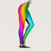 Regenboogkunst Abstracte Leggings (Rechts)