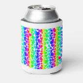 regenboogkunst blikjeskoeler (Blikje Achterkant)