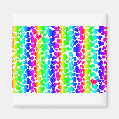 regenboogkunst magneet (Voorkant)