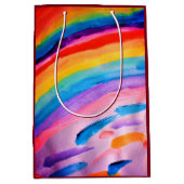 Regenboogkunst Medium Cadeauzakje (Voorkant)