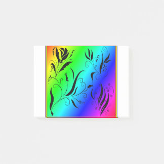 Regenboogkunst Post-it® Notes
