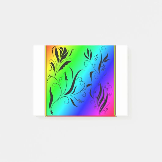 Regenboogkunst Post-it® Notes (Voorkant)