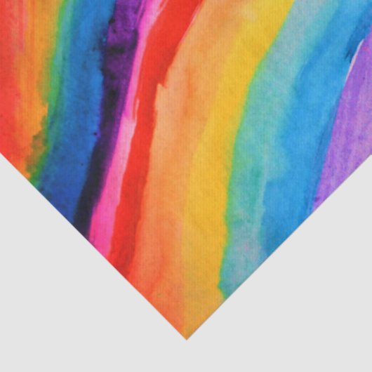 Regenboogkunst Tissuepapier (Detail)