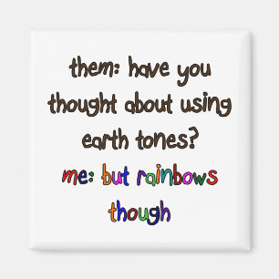 Regenboogkunstenaar Magnet