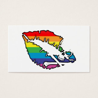 regenboogkus visitekaartjes