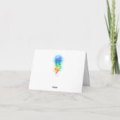 Regenboogkwal Aankondiging (Achterkant)