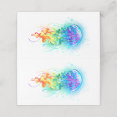 Regenboogkwal Afsprakenkaart (Buitenkant ongevouwen)