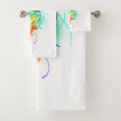 Regenboogkwal Bad Handdoek (Insitu)