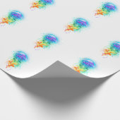 Regenboogkwal Cadeaupapier (Hoek)