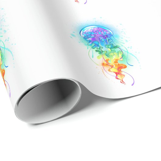 Regenboogkwal Cadeaupapier (Rol Hoek)