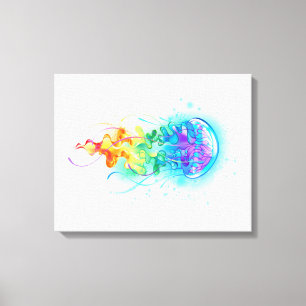 Regenboogkwal Canvas Afdruk