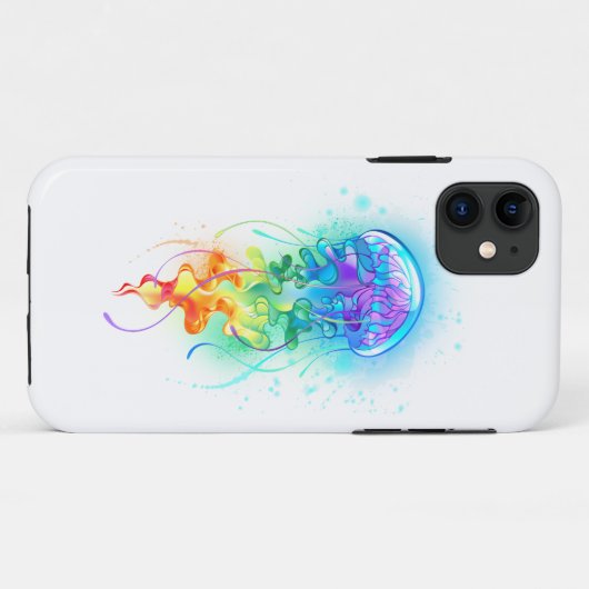 Regenboogkwal Case-Mate iPhone Case (Achterkant (horizontaal))