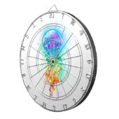 Regenboogkwal Dartbord (Voorkant Rechts)