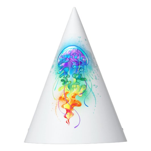 Regenboogkwal Feesthoedjes (Voorkant)