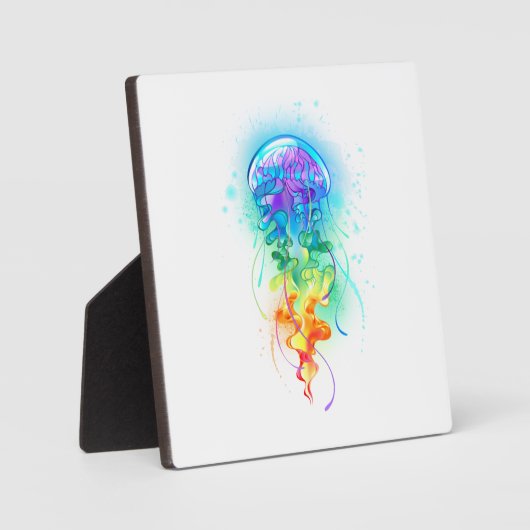 Regenboogkwal Fotoplaat (Voorkant)