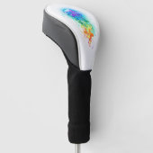 Regenboogkwal Golfheadcover (Schuin)