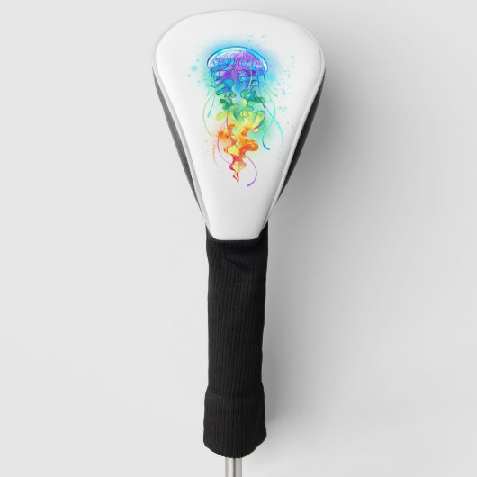 Regenboogkwal Golfheadcover (Voorkant)