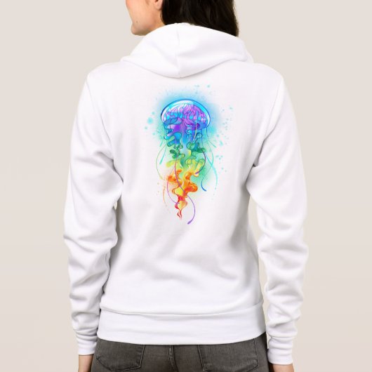 Regenboogkwal Hoodie (Achterkant)