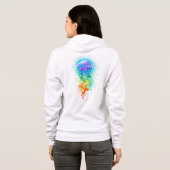 Regenboogkwal Hoodie (Achterkant volledig)