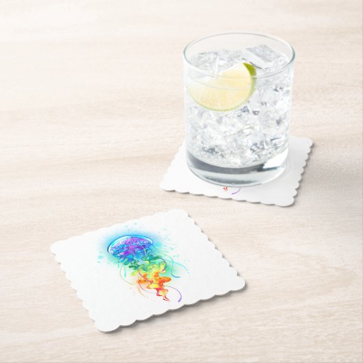 Regenboogkwal Kartonnen Onderzetters (Insitu)