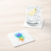 Regenboogkwal Kartonnen Onderzetters (Insitu)