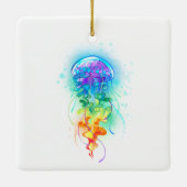 Regenboogkwal Keramisch Ornament (Achterkant)