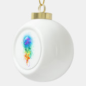 Regenboogkwal Keramische Bal Ornament (Rechts)