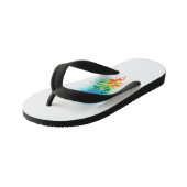 Regenboogkwal Kinder Teenslippers (Schuin)