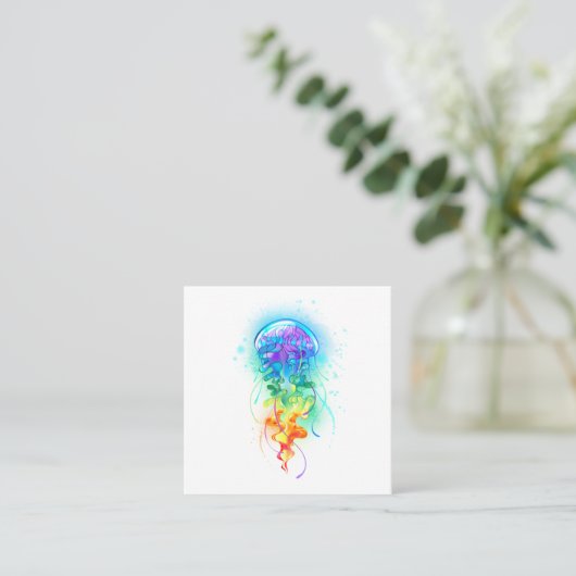 Regenboogkwal Kortingskaartje (Staand voorkant)