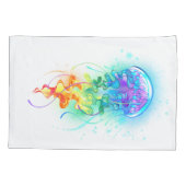 Regenboogkwal Kussensloop (Achterkant-Links)