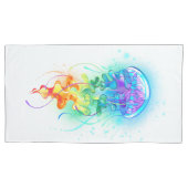 Regenboogkwal Kussensloop (Voorkant-Links)