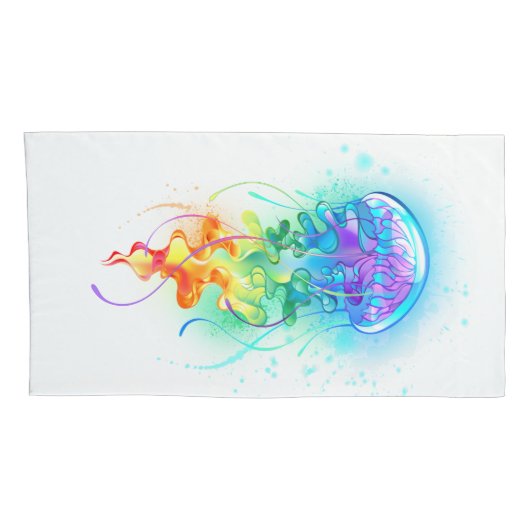 Regenboogkwal Kussensloop (Achterkant-Rechts)