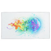 Regenboogkwal Kussensloop (Voorkant-Rechts)