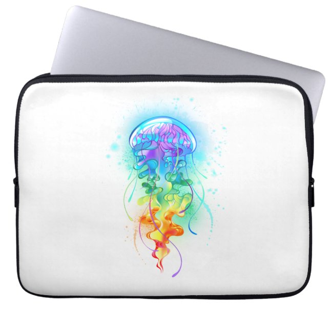 Regenboogkwal Laptop Sleeve (Voorkant)