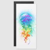 Regenboogkwal Magnetische Uitnodiging (Voorkant / Achterkant)