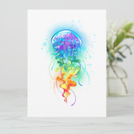 Regenboogkwal Menu (Staand voorkant)