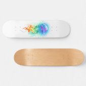 Regenboogkwal Persoonlijk Skateboard (Horizontaal)