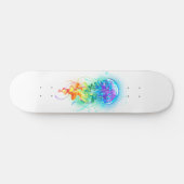 Regenboogkwal Persoonlijk Skateboard (Horizontaal)