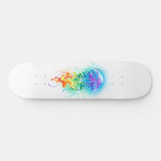 Regenboogkwal Persoonlijk Skateboard (Horizontaal)