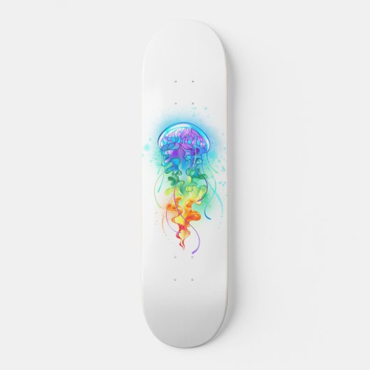 Regenboogkwal Persoonlijk Skateboard (Voorkant)